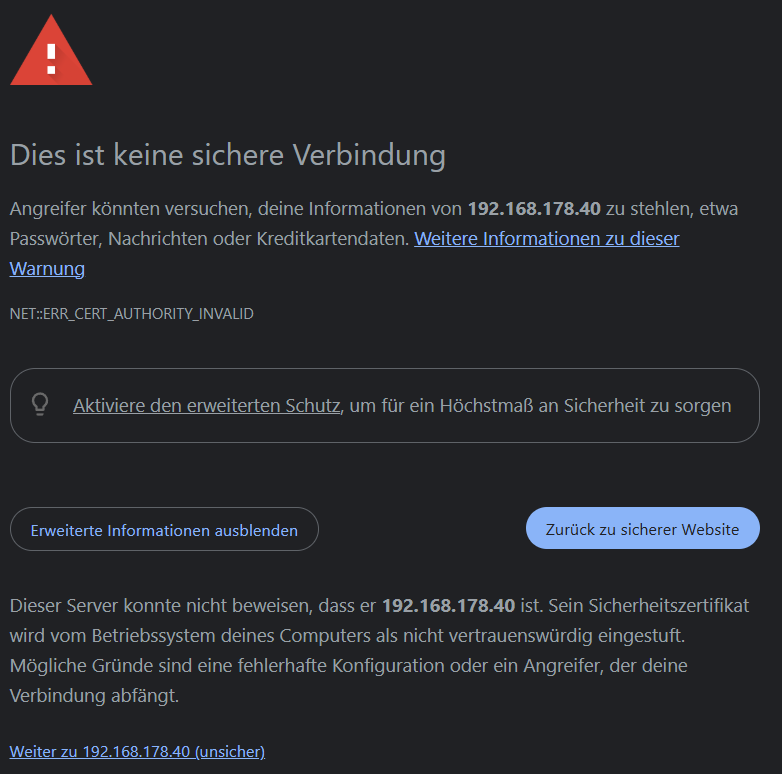 Chrome (Desktop) — step 2